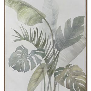 Lienzo Palmeras Verde