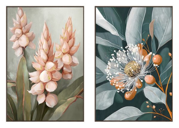 Cuadro Lienzo Flor 83x123cm. - Imagen 2