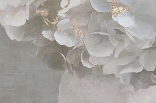 Cuadro Lienzo Florero Hortensia 82x82cm - Imagen 4