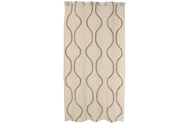 Cortina Algodón Beige 240x260cm. - Imagen 5