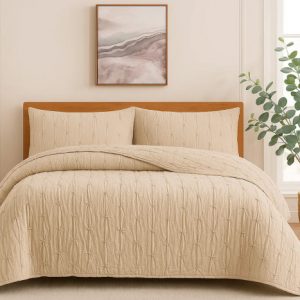 Colcha JAQUARD Beige 240x260cm.