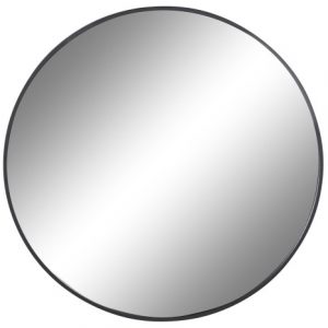 Espejo Metal Negro 80x80cm